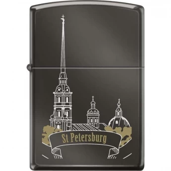 Зажигалка ZIPPO 150 ST PETER SKYLINE Зажигалка ZIPPO 150 ST PETER SKYLINE