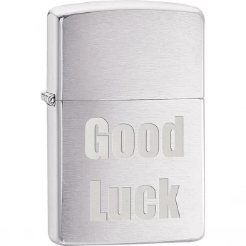 Зажигалка ZIPPO 200 GOOD LUCK Зажигалка ZIPPO 200 GOOD LUCK